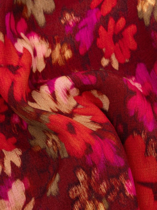 Blouse alyssa multi flower detailweb white