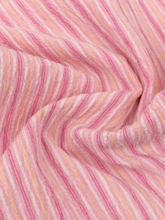 Blouse annabella pink stripe detailwhite lr