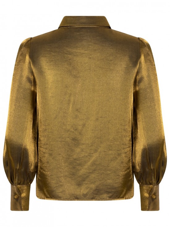 Blouse bo gold back 0