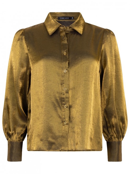 Blouse bo gold front 0