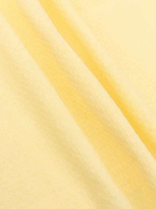 Blouse bonnie soft yellow detail