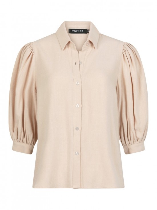 Blouse heidi beige front web