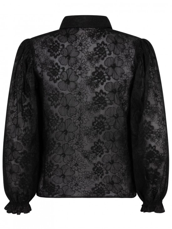 Blouse maura black back 0