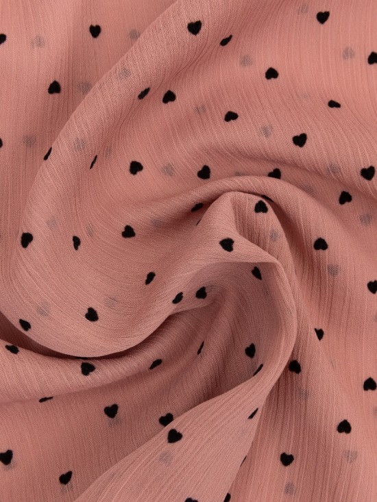 Blouse nola soft pink detail