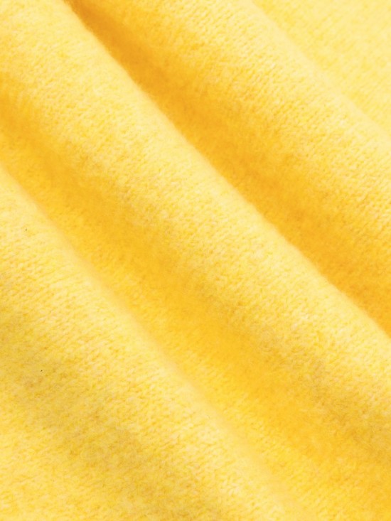 Cardigan bella yellow detail