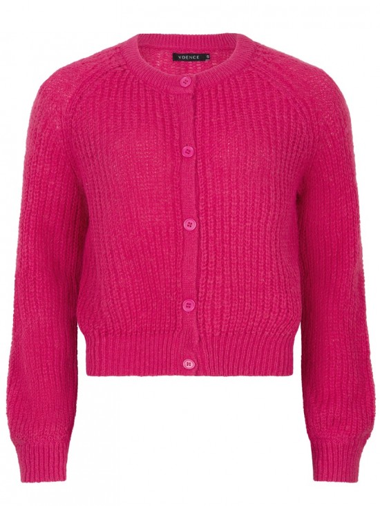 Cardigan lotta pink front