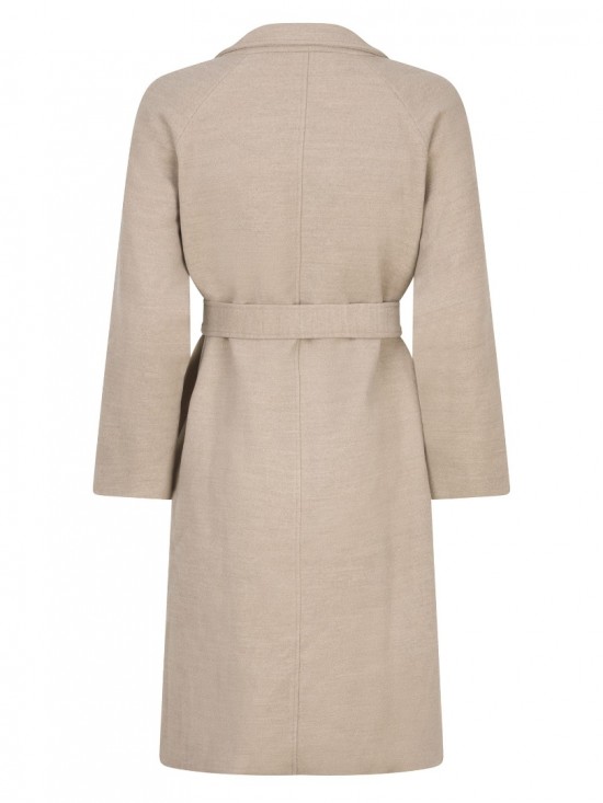 Coat debbie beige back