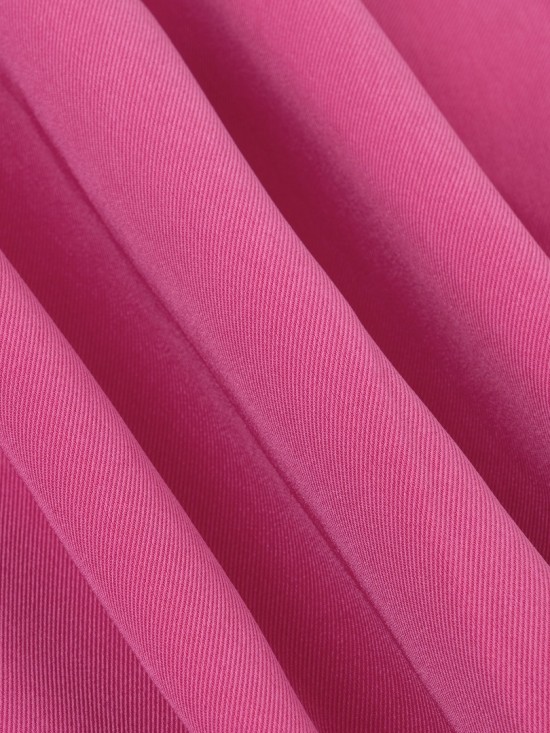 Gilet fabienne berry pink detailwhite background