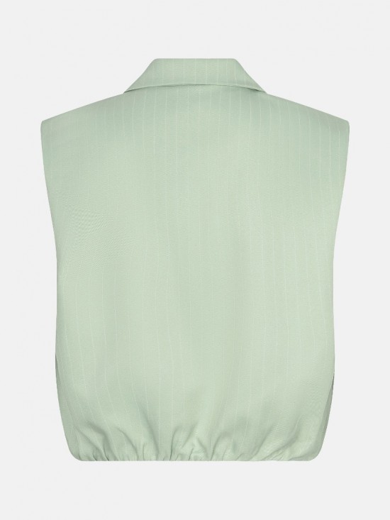 Gilet jeanie sage green backwhite lr