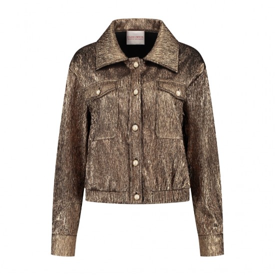 Glamm jacketbrownfront
