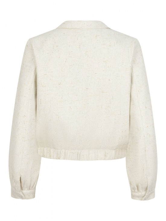 Jacket jinte ecru back