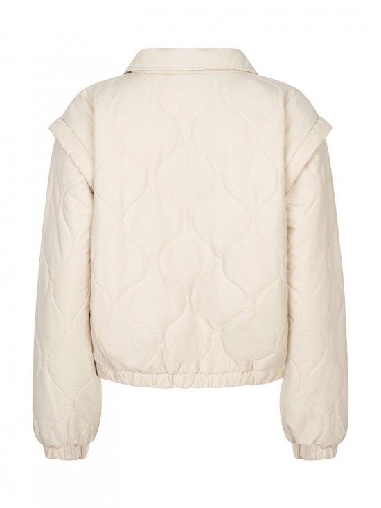 Jacket ramona beige backwhite background