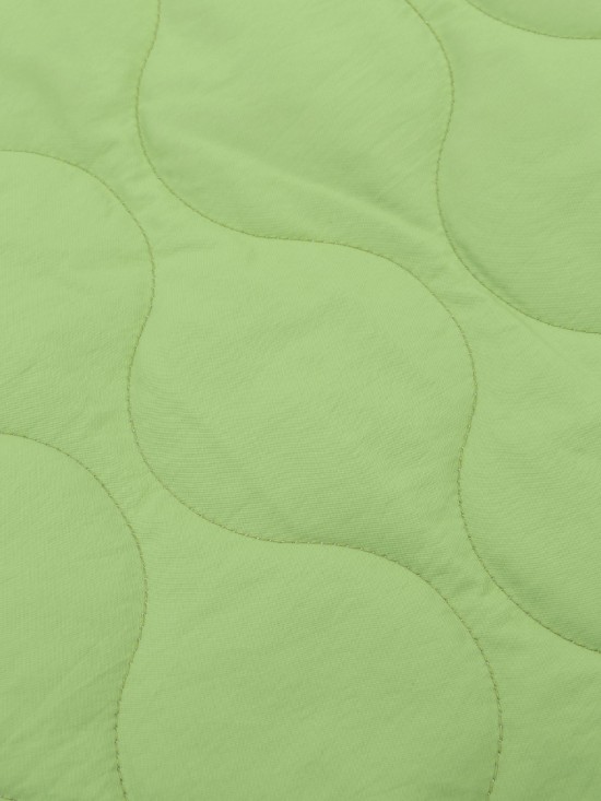 Jacket ramona green detailwhite background