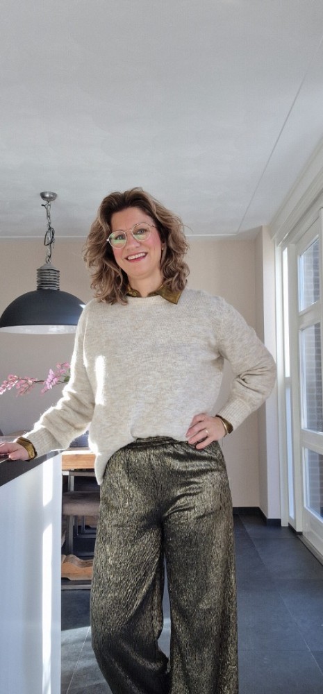 Knitted roxy blouse bo pants madison