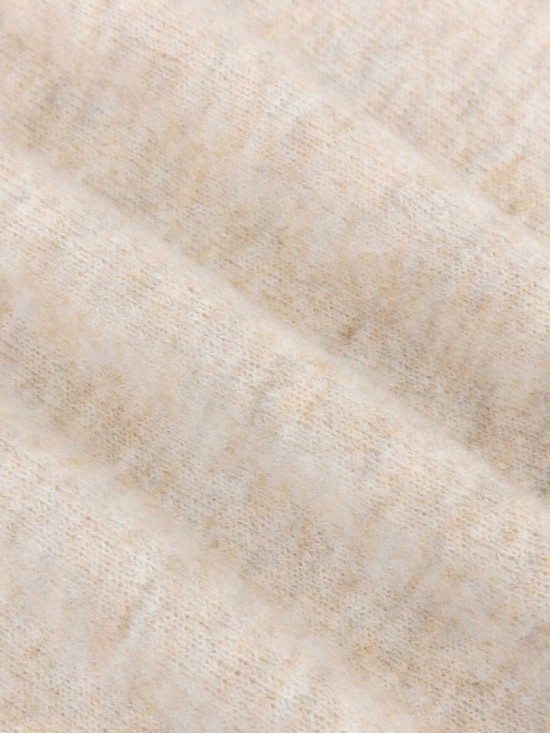 Knitted sweater roxy ecru detail