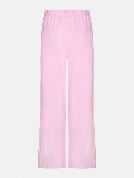 Pants kaya lavender pink backwhite lr