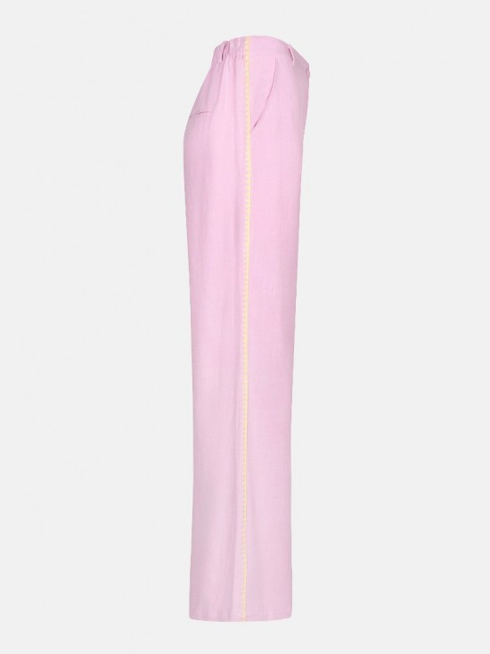Pants kaya lavender pink sidewhite lr