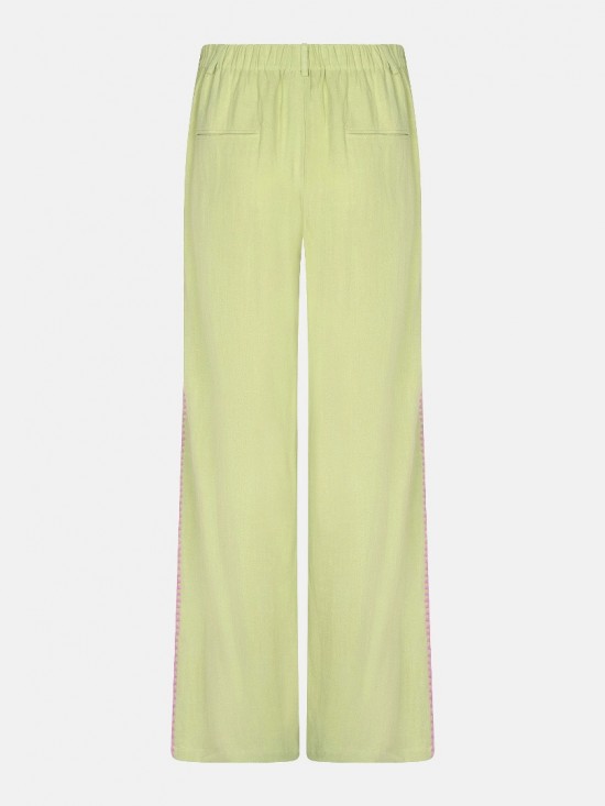 Pants kaya matcha green backwhite lr