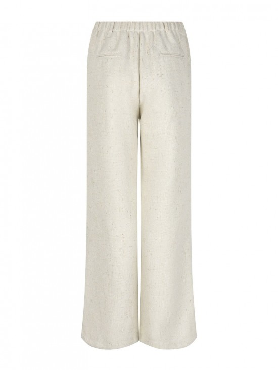 Pants leona ecru back