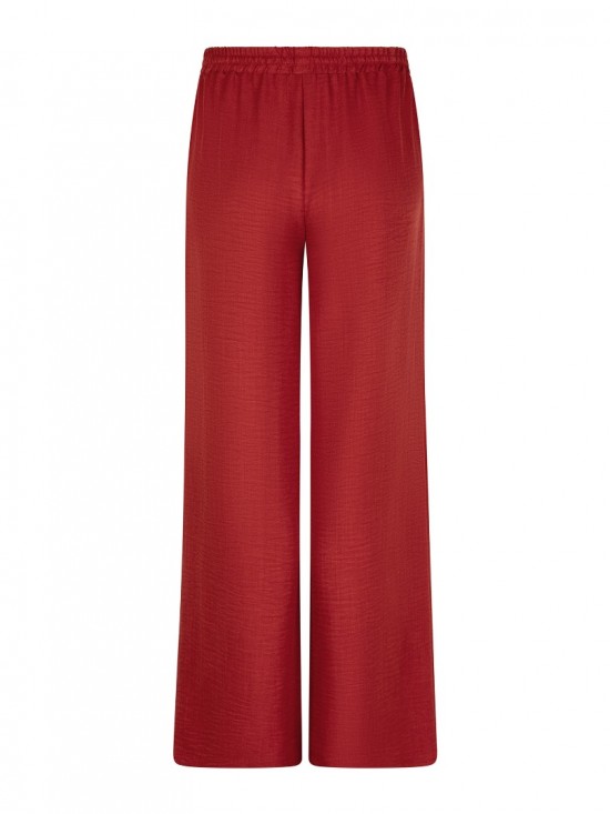 Pants marielle stone red back web