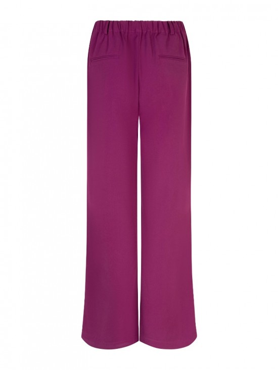 Pants solange fuchsia purple backweb white