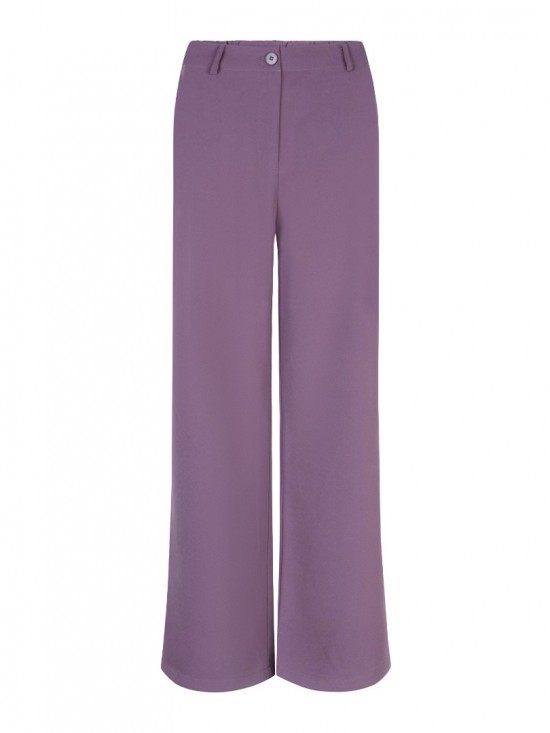 Pants solange purple frontweb white