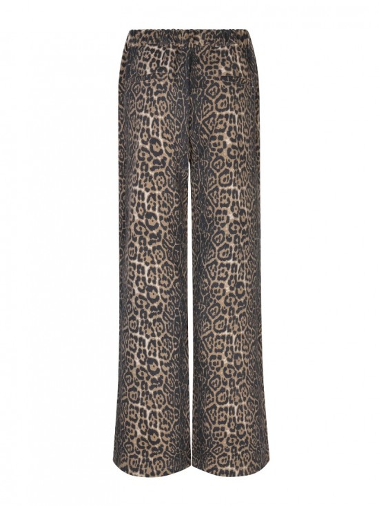 Pants valesca leopard backwhite background