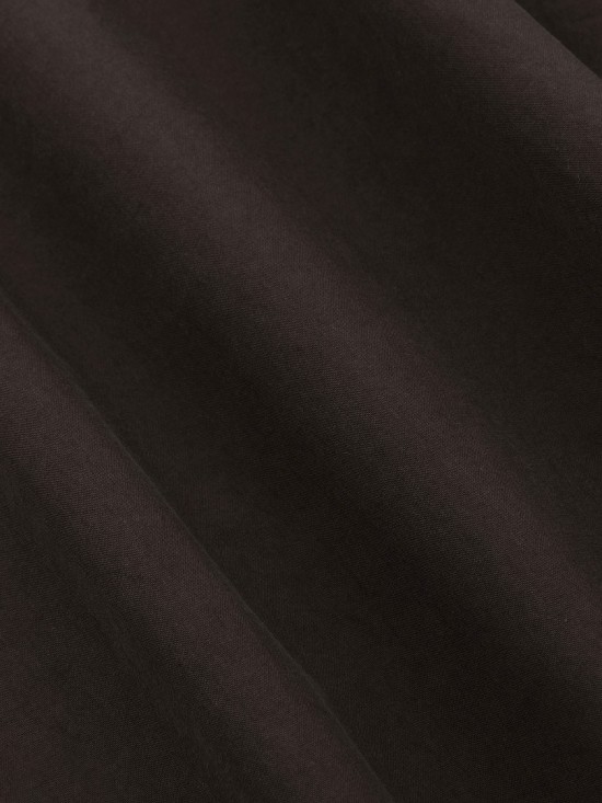 Skirt izzy dark brown detailwhite lr