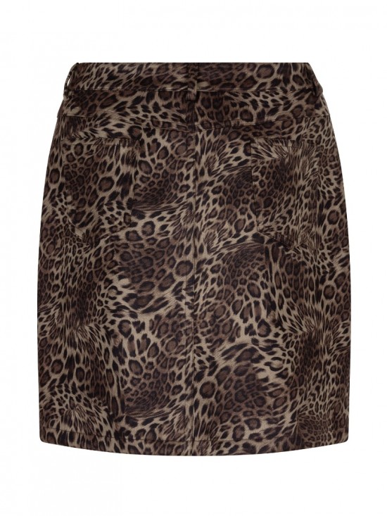 Skirt lola leopard back