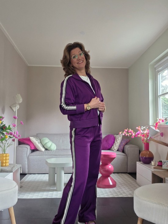 Sporty jacket purple 0