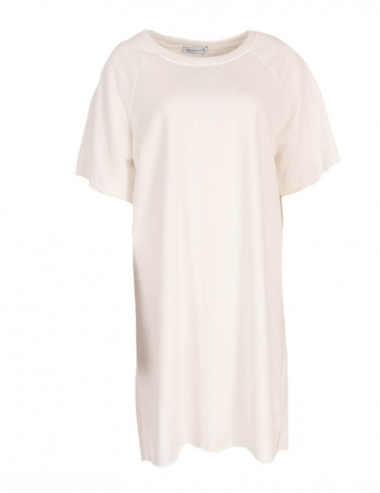 Sweater dress off white