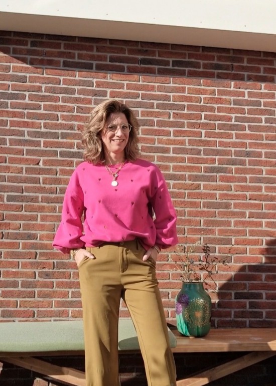 Sweater hearts pants solange olive