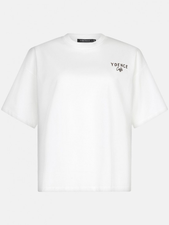 T shirt ydence cafe off white frontwhite lr