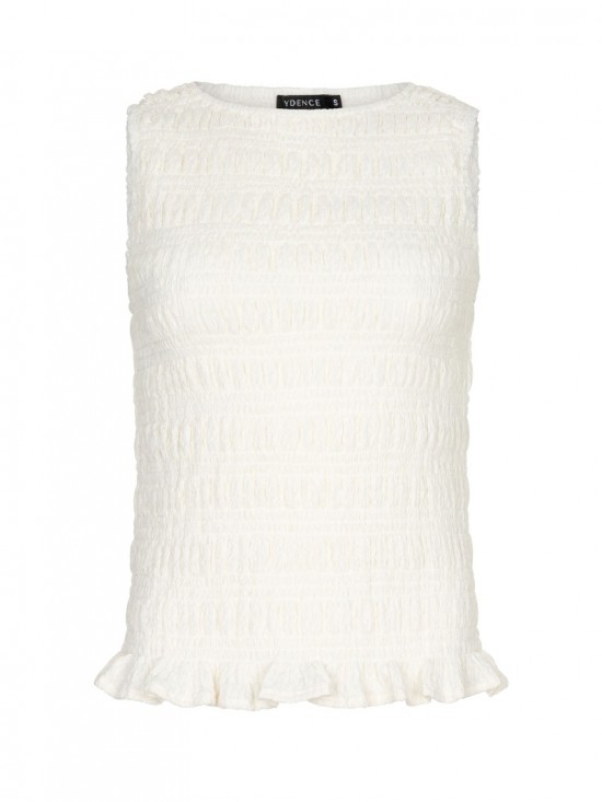 Top diana off white frontwhite lr