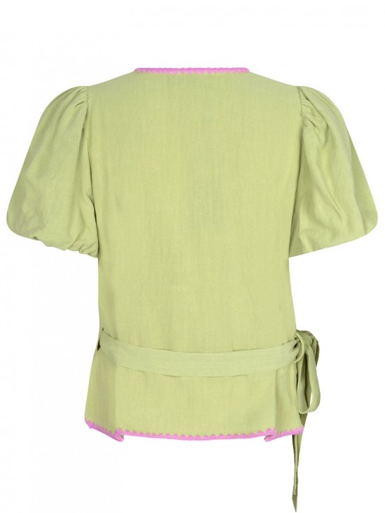 Top ellis matcha green backwhite lr