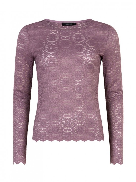 Top loiza soft purple frontweb white