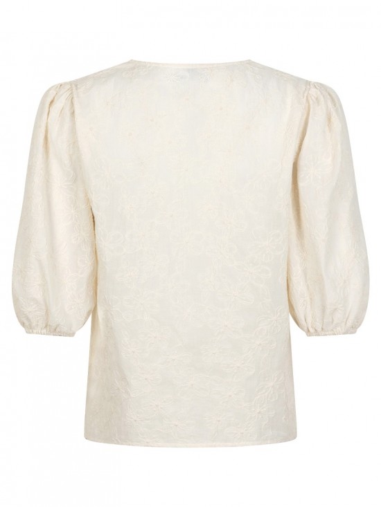 Top regina ecru back web