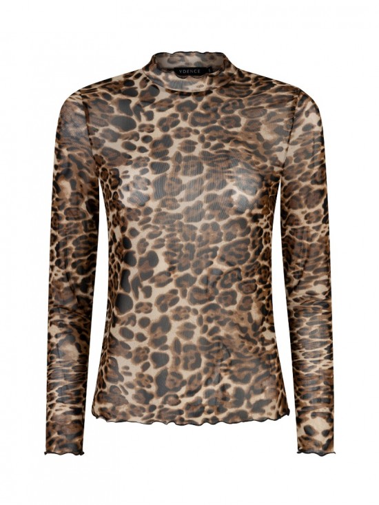 Top shiva leopard frontweb white